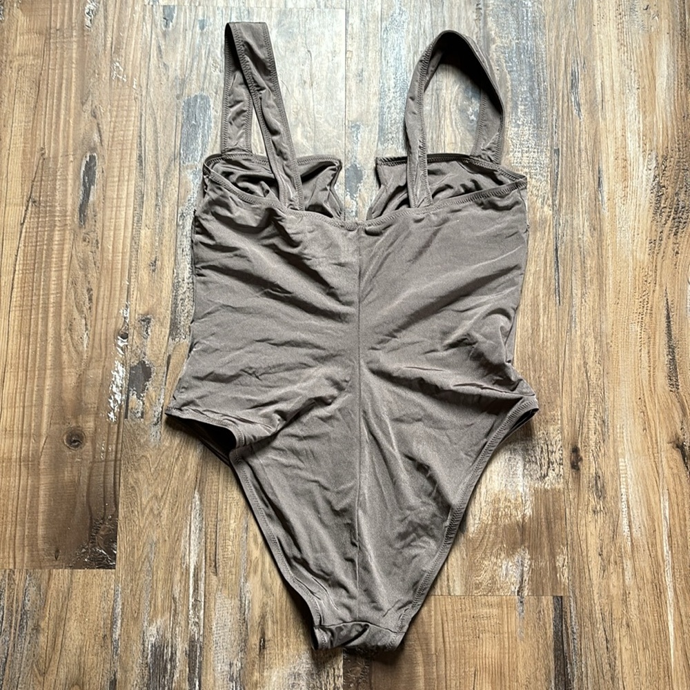 FISCH Light Brown Regatta One Piece Bathing Suit - Picture 5 of 5